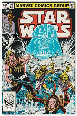 Buy Star Wars #74 1983 Darth Vader Cover Marvel Comic Group • 8.70£
