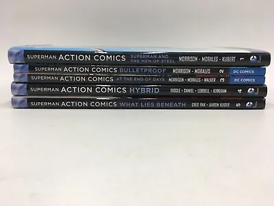 Buy Superman Action Comics The New 52 Graphic Novel Lot - Volumes 1, 2, 3, 4, 5 • 39.68£