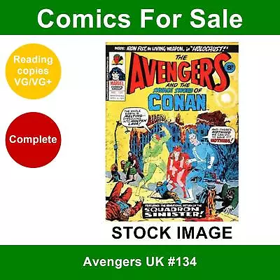 Buy Avengers UK #134 Comic - VG/VG+ 10 April 1976 - Marvel UK • 3.99£