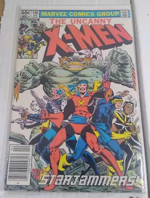 Buy Uncanny X-Men #156 Newsstand Origin Of Corsair (1982 Marvel Comics) • 8£