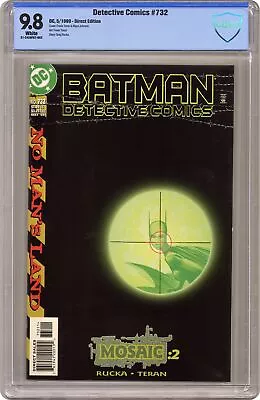 Buy Detective Comics #732 CBCS 9.8 1999 21-2429F67-002 • 54.44£
