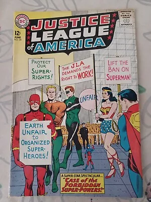Buy Justice League Of America #28 (DC 1964) Key 1st Appearance Of Headmaster! • 75£
