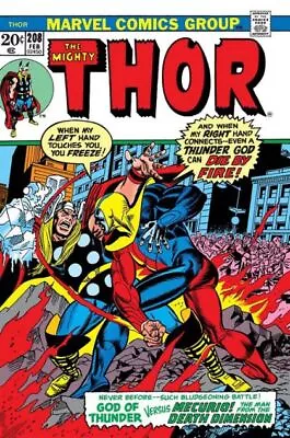Buy Marvel Comics Thor Vol 1 #208A 1973 5.0 VG/FN 🔑 • 14.44£