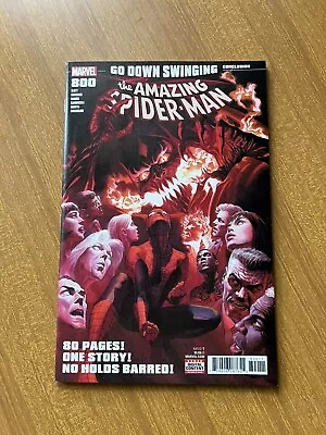 Buy Amazing Spider-man #800 Alex Ross Cover Art Marvel First Print • 6.95£