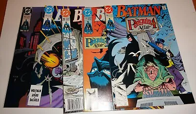 Buy Batman #448-452 Complete Run Nm 9.4/9.6  1990 • 17.71£