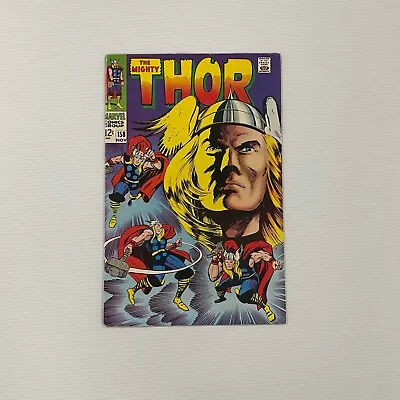 Buy The Mighty Thor #158 1968 FN/VF Cent Copy Origin Retold • 60£