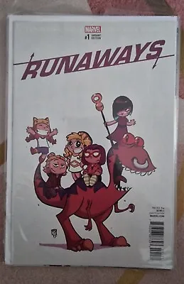 Buy Runaways #1  Skottie Young Baby Cover Variant  Marvel • 12£