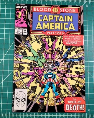 Buy Captain America #359 (1989) 1st App Crossbones Marvel Comics FN/VF • 15.80£
