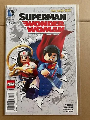 Buy DC Comics Superman Wonder Woman No. 13 LEGO Variant Cover • 5£