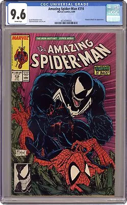 Buy Amazing Spider-Man #316D CGC 9.6 1989 4254599004 • 225.32£