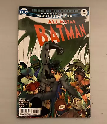 Buy DC Universe Rebirth All Star Batman Graphic Comic Novel DC Comic #8 2017 • 4.99£
