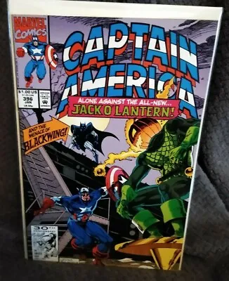 Buy CAPTAIN AMERICA #396 NM 1992 Marvel Comics - 1st App. New Jack O'Lantern • 7.90£