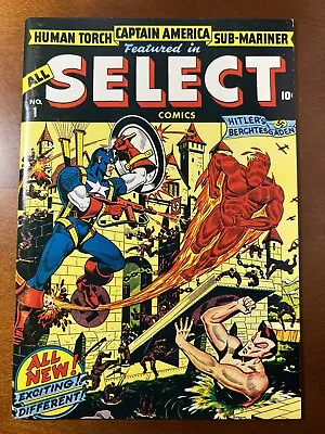 Buy All Select Comics #1 1974 Reprint (Flashback #14) VF- • 79.03£