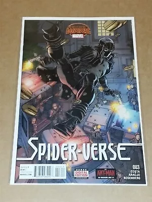 Buy Spider-verse #3 Nm+ (9.6 Or Better) Secret Wars September 2015 Marvel Comics • 5.69£