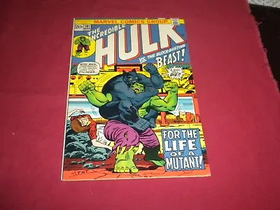 Buy BX7 Incredible Hulk #161 Marvel 1973 Comic 6.0 Bronze Age VS BEAST! SEE STORE! • 26.56£