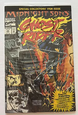 Buy GHOST RIDER #28 NM 1992 Marvel Comics, 1st App Midnight Sons, Still Polybagged • 40.01£