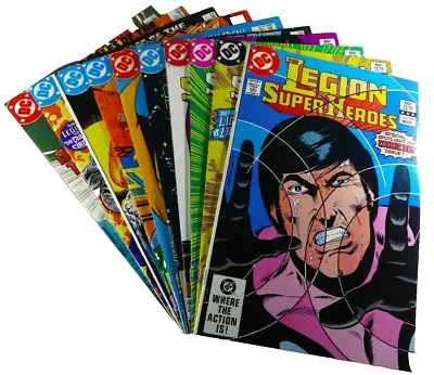 Buy DC LEGION OF SUPER-HEROES (1983) #297 302 303 305-307 313-315 317 Lot VF+ To NM- • 26.81£
