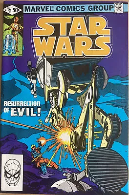 Buy Star Wars #51 September 1981 Resurrection Of New Super Weapon Walt Simonson Art • 22.99£