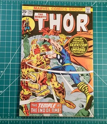 Buy THOR #245 (1976) 1st App He Who Remains Kang The Conqueror Marvel Comics FN+ • 31.96£