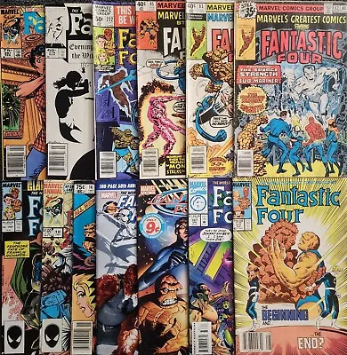 Buy Fantastic Four 82 83 600 Marvel Greatest Comic Book Lot Hulk Doom KEY Kirby Lee • 43.44£