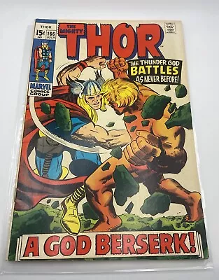 Buy Thor #166 © July 1969, Marvel Comics • 35.98£
