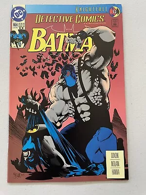 Buy Detective Comics Ft. Batman #664 *2ND PRINT* Knightfall 12 NM! Very Htf Rare • 9.85£
