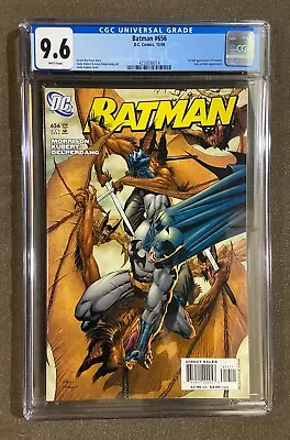 Buy BATMAN #656 CGC 9.6 White Pages 1st Full App Of Damian Wayne DC, 10/06 • 125.37£