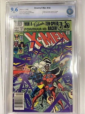 Buy Uncanny X-Men #154 CBCS 9.6 Marvel Comics 1982 Newsstand • 47.39£