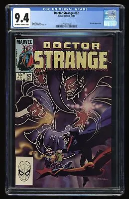 Buy Doctor Strange #62 CGC NM 9.4 Off White To White Dracula Appearance! Marvel 1983 • 40.21£