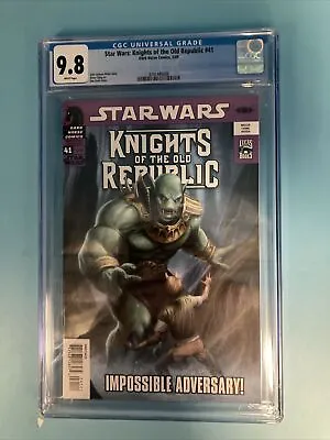 Buy Star Wars Knights Of The Old Republic  41 CGC Graded 9.8 • 94.87£