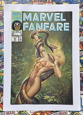Buy Marvel Fanfare #57 - Jun 1991 - Joe Chiodo Cover Art! - Nm- (9.2) Cents Copy! • 11.24£