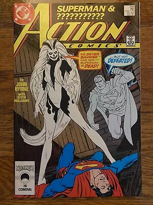 Buy Action Comics #595 - 1st Appearance Of Silver Banshee (Superman DC 1987) • 7.19£