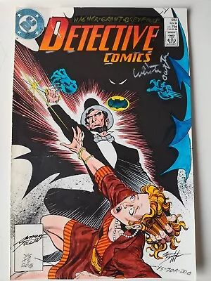 Buy Detective Batman 592 Original Color Production Art Signed Cover Anthony Tollin • 1,260.42£