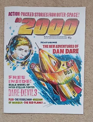 Buy 2000AD Dummy Comic From 1976 Facsimilie (subscriber Gift 2021) • 9.99£
