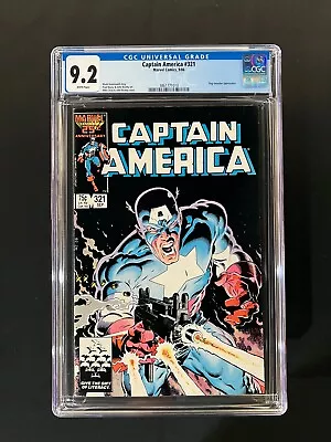 Buy Captain America #321 CGC 9.2 (1986) - Classic Cover • 40.21£