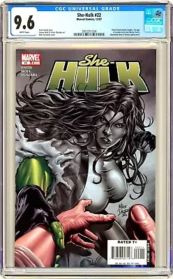 Buy Marvel SHE-HULK (2007) #22 CGC 9.6 NM+ Key 1st App JAZINDA DISNEY+ TV Show MCU • 39.84£