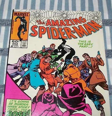 Buy The Amazing Spider-Man #253 Mark Jewelers Insert From June 1984 In F/VF (7.0) • 31.62£