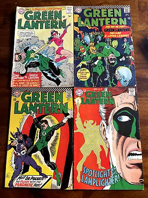 Buy Green Lantern 41 46 47 60 61 62 63 66 68 69 Lot 10 Silver Age Dc Comics • 140.75£