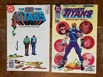 Buy NEW TEEN TITANS #39 And #99 DC COMICS 1984 1993 1st Arsenal • 7.90£