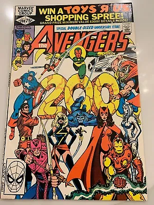 Buy Avengers #200 (10/80) Vf+ 8.5 Ms Marvel Leaves Team Thor & Scarlet Witch Join • 15.99£