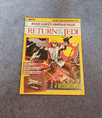Buy Star Wars Weekly Comic Return Of The Jedi - No 96 - 20/04/1985 Marvel UK Comic • 2.50£