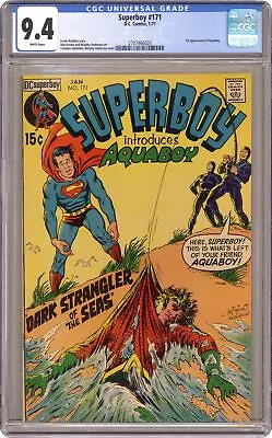 Buy Superboy #171 CGC 9.4 1971 2707466020 • 132.71£