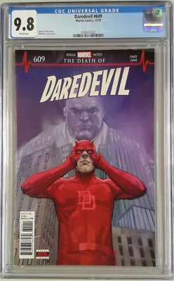 Buy Daredevil #609 A Cgc 9.8 1st Appearance Vigil (slab Grade) • 79.02£