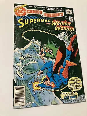 Buy Dc Comics Presents Superman And Wonder Woman Comic #9 May 1979 • 3.78£