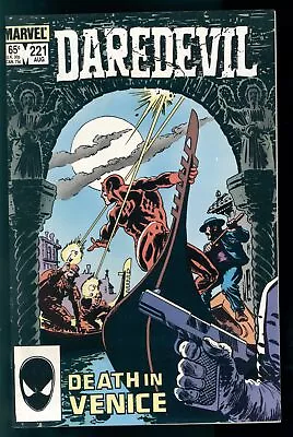 Buy Daredevil 221 VF+ David Mazzucchelli Cover Marvel Comics 1985 • 3.95£