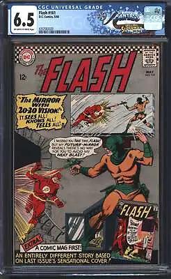 Buy D.C Comics Flash 161 5/66 FANTAST CGC 6.5 Off White To White Pages • 86.97£