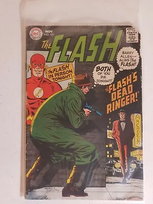 Buy The Flash #183 November Nov 1968, DC Vintage Comic Book Dead Ringer • 9.29£