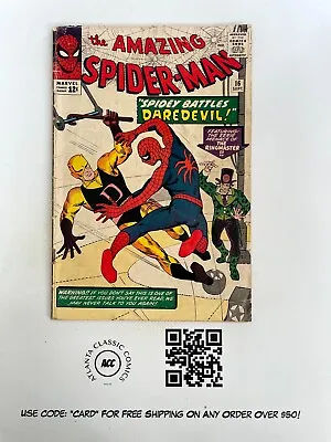 Buy The Amazing Spider-Man # 16 VG Marvel Silver Age Comic Book Daredevil 14 J890 • 378.44£