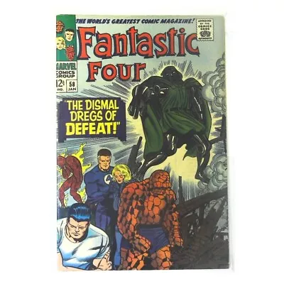 Buy Fantastic Four (1961 Series) #58 In Fine + Condition. Marvel Comics [z • 65.60£