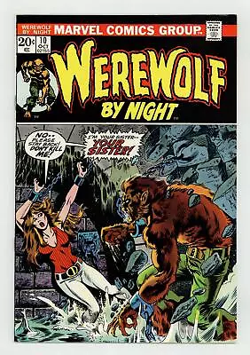 Buy Werewolf By Night #10 VF- 7.5 1973 • 50.62£